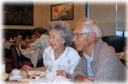 Don and May at chinese restrant in S.F.